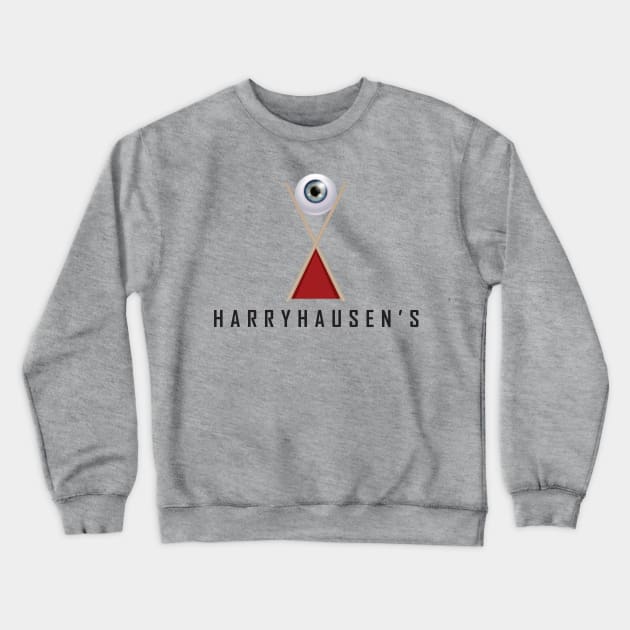 Harryhausen's Crewneck Sweatshirt by MindsparkCreative